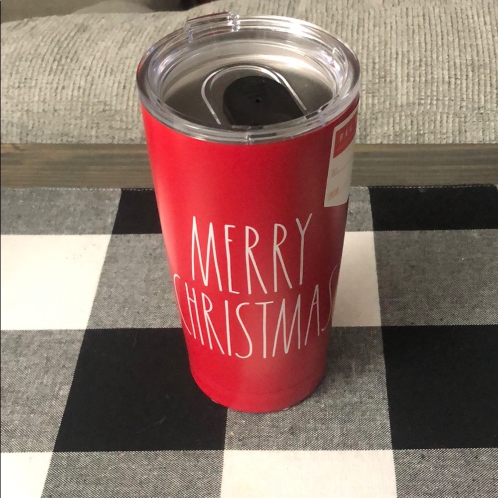 Rae Dunn stainless steel Christmas cup